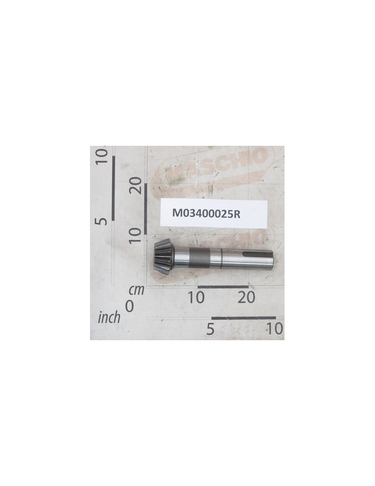 SHAFT WITH PINION Z12  M5