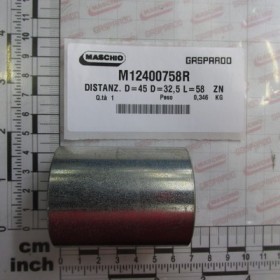 SPACER D-45 D-32,5 L-58   ZN