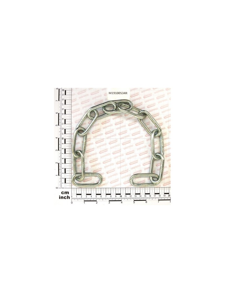 TRAILING SHIELD CHAIN