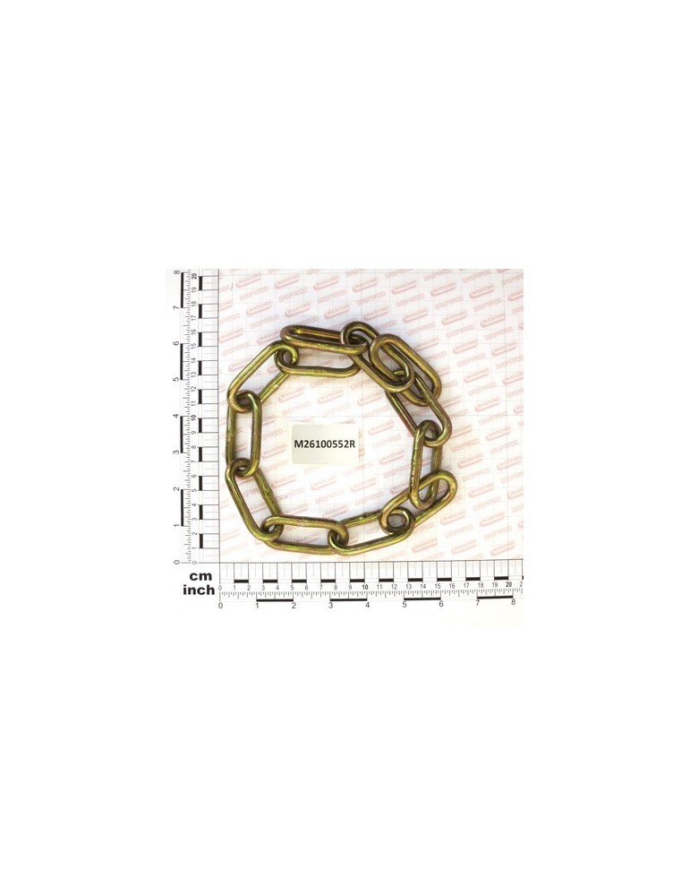 TRAILING SHIELD CHAIN