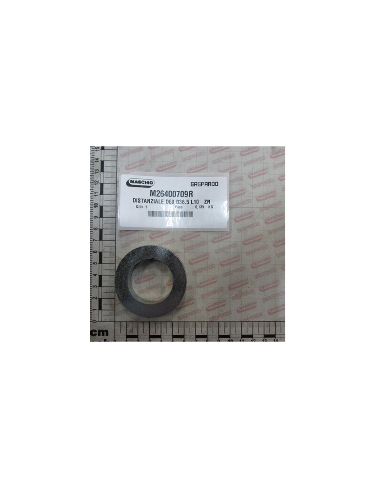 SPACER D60 D36.5 L10        ZN
