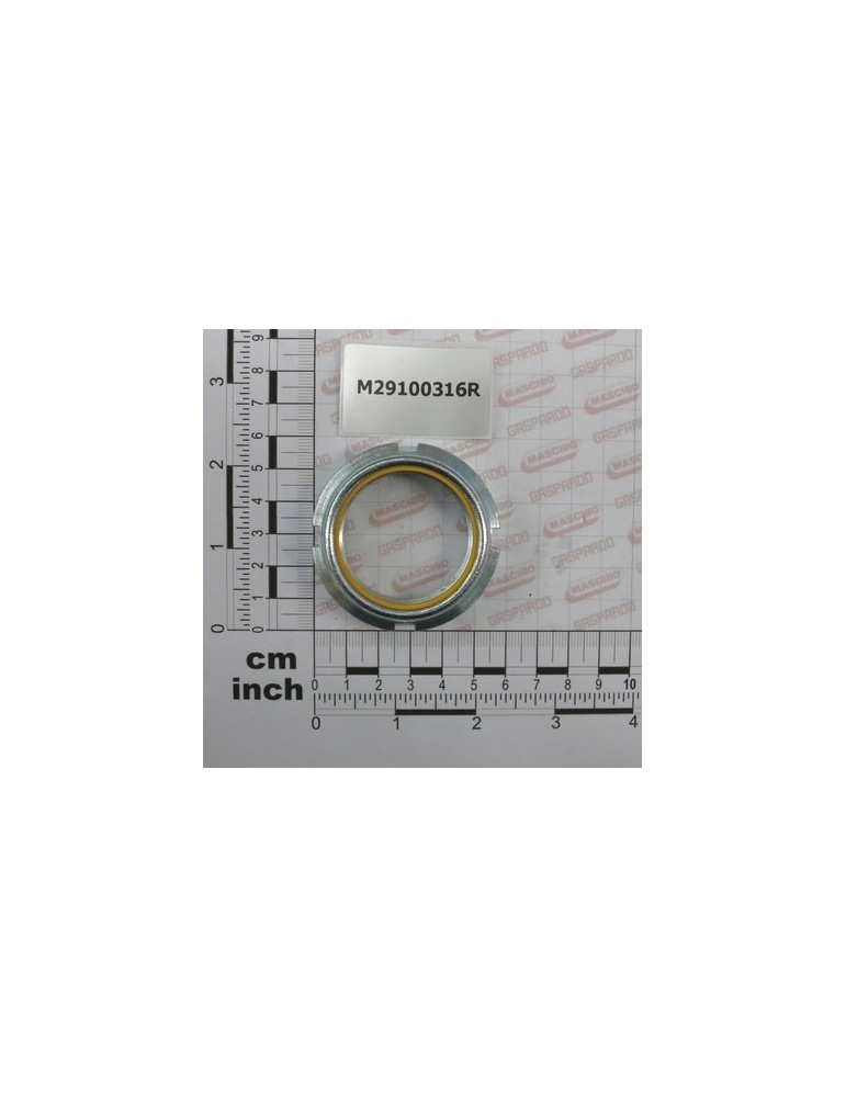 S.LOCK NUT GUPM40X1.5F.T.4H ZN