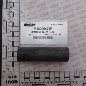 RUBBER D-28 L-90