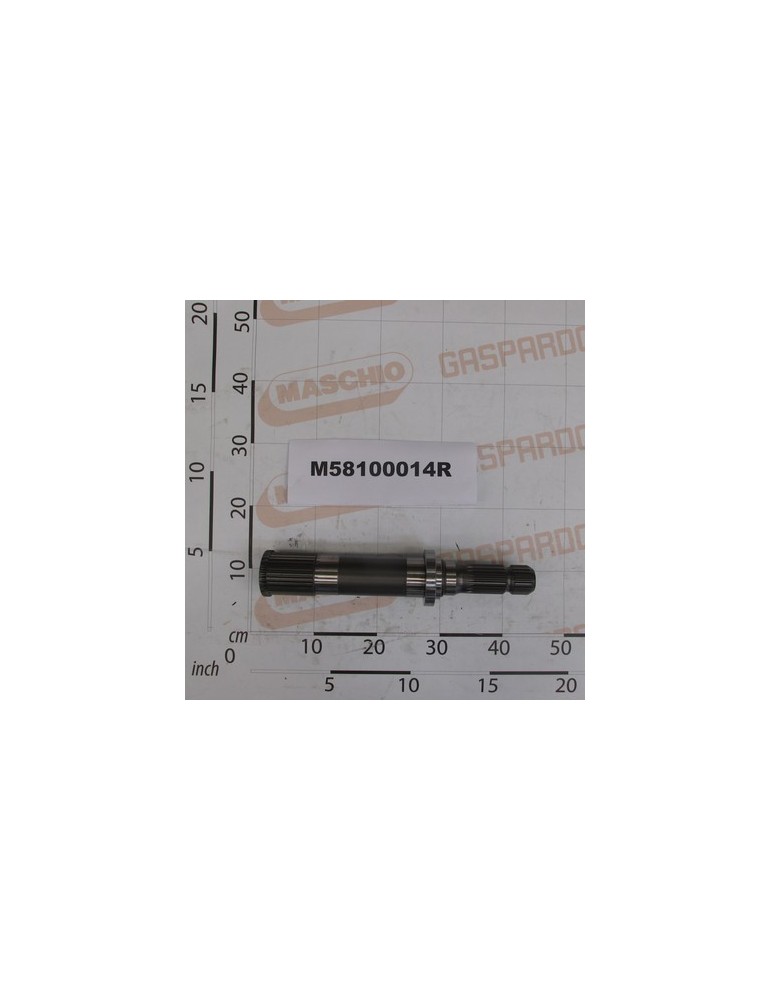 SHAFT + SELF LOCKING NUT