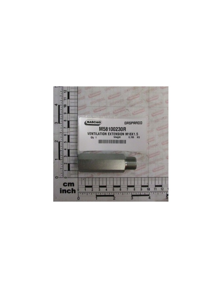 VENTILATION EXTENSION M18X1.5
