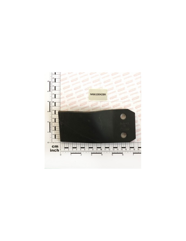 R. SQUARE FLANGE BLADE TUNG.
