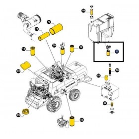 Filtru Combustibil 84219699