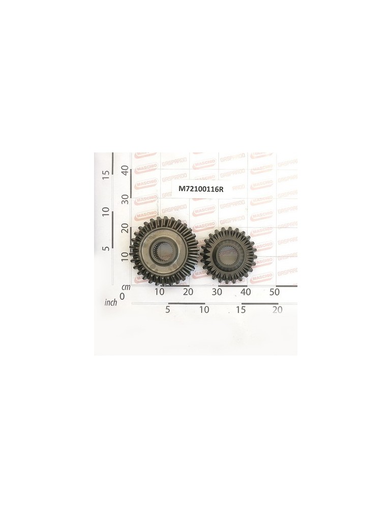 BEVEL GEAR PAIR+SPACER
