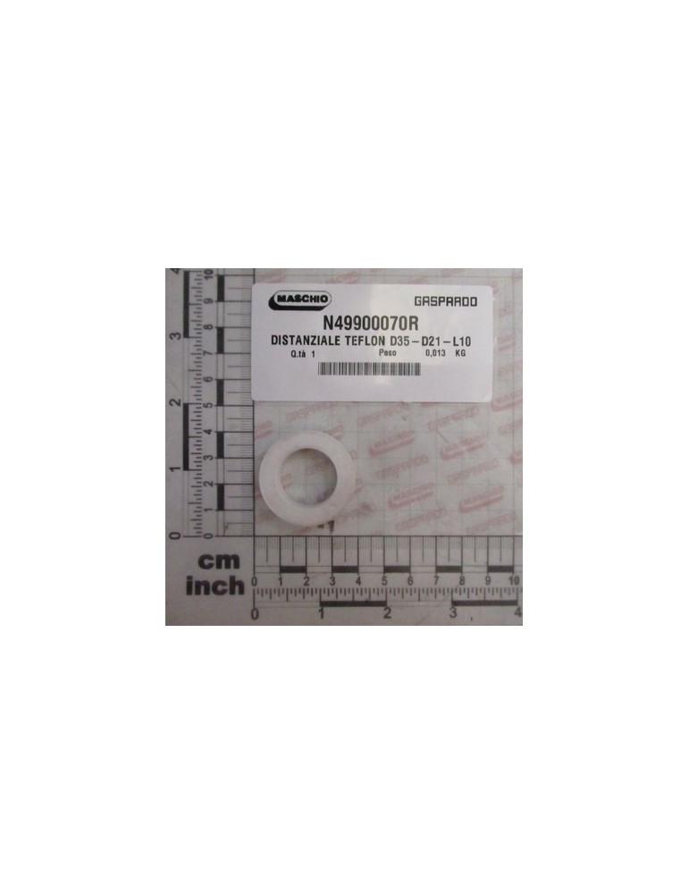 SPACER TEFLON D35-D21-L10