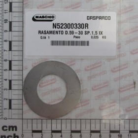 SPACER RING D.59-30 THK.1.5 IX
