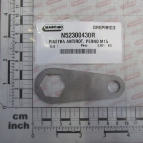 PLATE ANTIROT.PIN M16