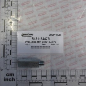 EXTENSION JACK M/F M10X1 L40ZN