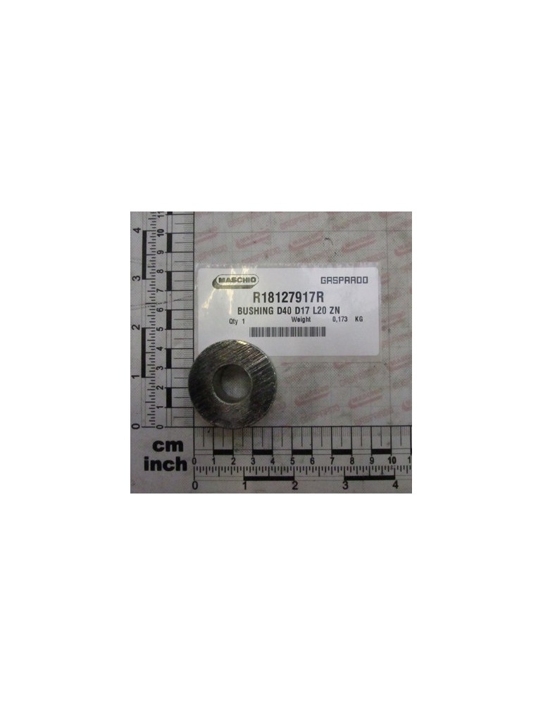 BUSHING D40 D17 L20 ZN