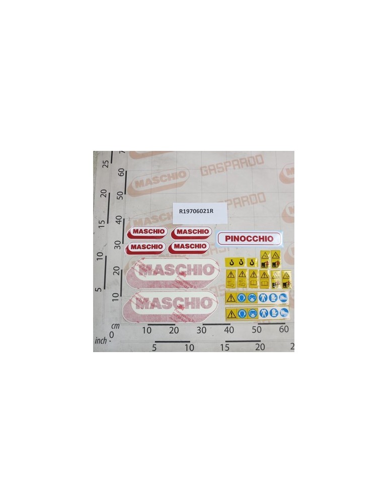 KIT LABEL PINOCCHIO