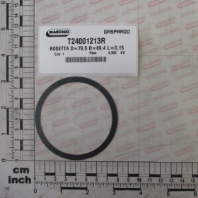 WASHER D-79,6 D-69,4 L-0,15