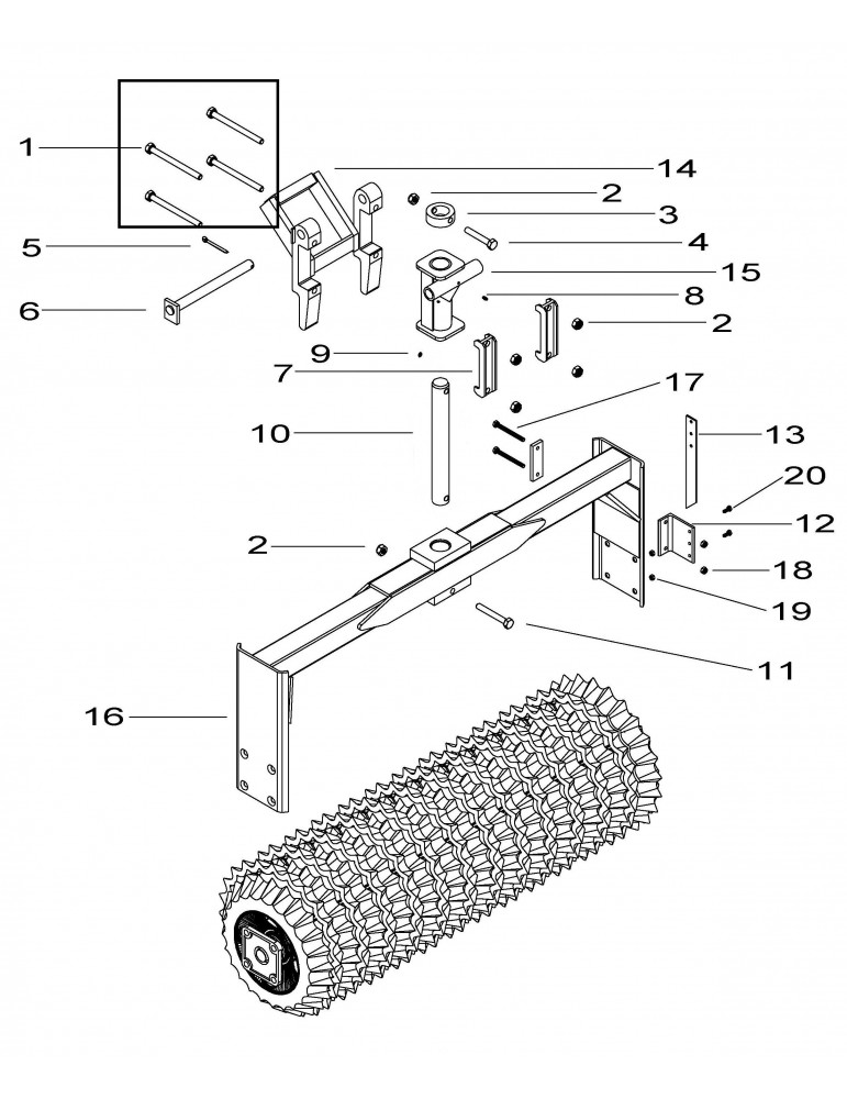 Guttler Surub cu Cap Hexagonal Partial Filetat M16x200 J75825500