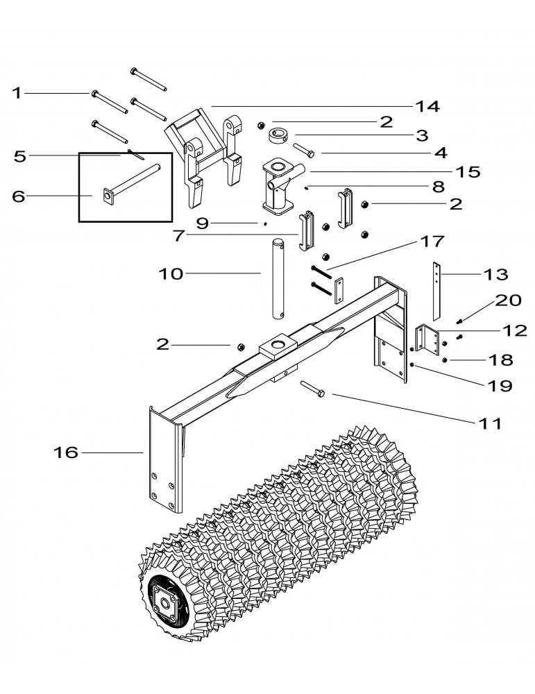 Guttler Bolt Sustinere Rama Oscilanta M97000409