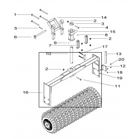 Guttler Schelet Cadru Oscilant 170cm S d40 W70430100