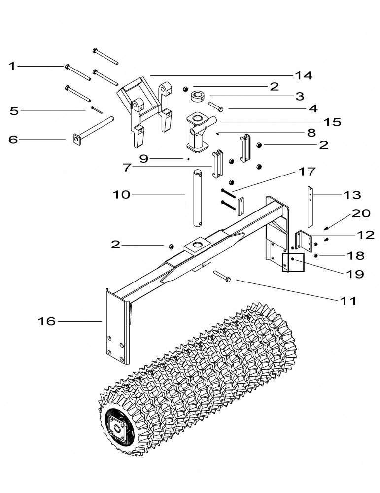 Guttler Piulita Hexagonala cu Autoblocare M8 J75842000