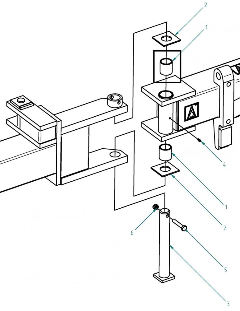 Guttler Bucsa Bronz d48x4x50mm M97000280