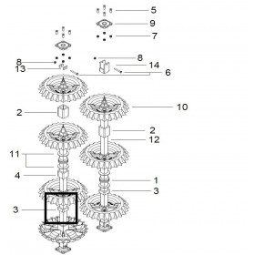 Guttler Distantier Plastic 31mm G90400955