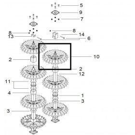 Guttler Element Stelat SX DX 45cm I90401000