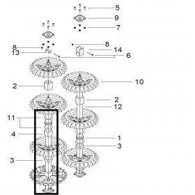 Guttler Ax 45x45x1210mm-d30 M97000372