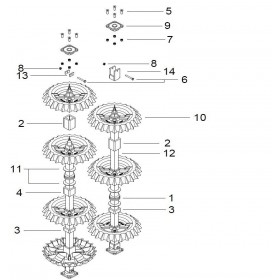 Guttler Saiba Ax 3mm 45x45mm M90300011
