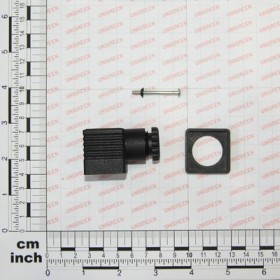 CONNECTOR 30X30 DIN43650 3P+T