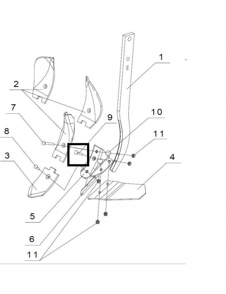 Guttler Surub cu Cap Inecat M12x55 J97002046