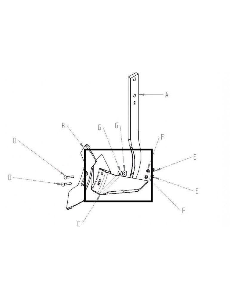 Guttler Cutit Aripioara X101 420-45-75-1 97006615