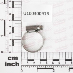 INOX CLAMP W4 16X27  WIDE 12