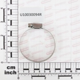 INOX CLAMP W4 40X60 WIDE 12 GS