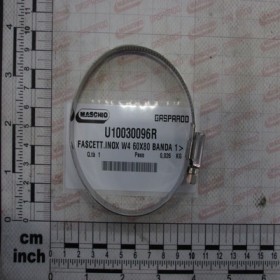 INOX CLAMP W4 60X80 WIDE 12 GS