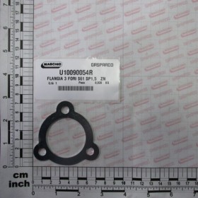 FLANGE 3 HOLES $61 SP1,5   ZN