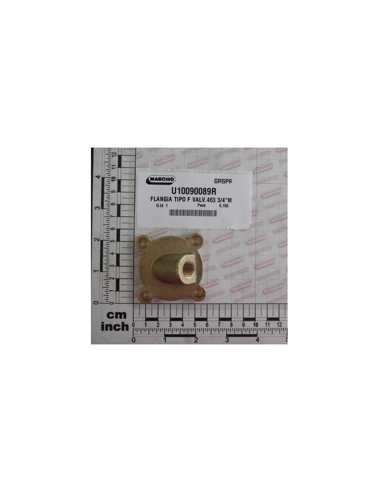 FLANGE TYPE F VALV.463 3/4\"M-