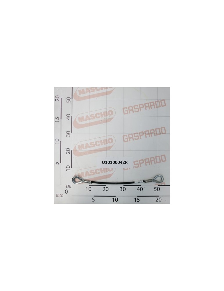 ST.WIRE D.8 L-500 RR/M ZT.RED