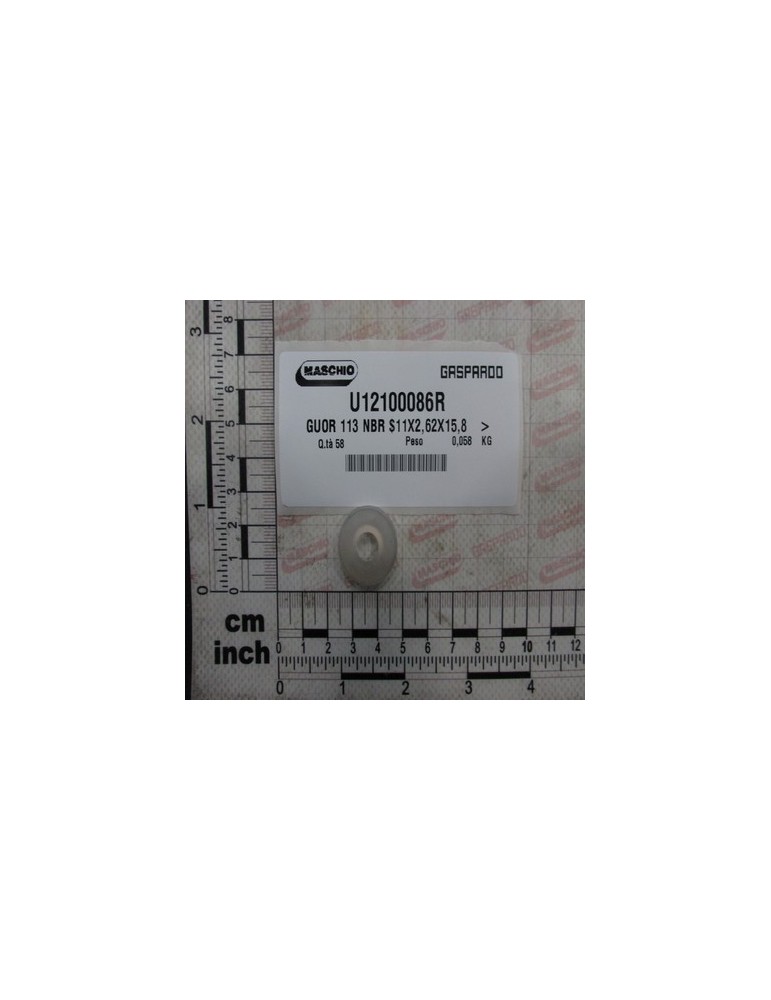 GASKET 113 NBR $11X2,62X15,8